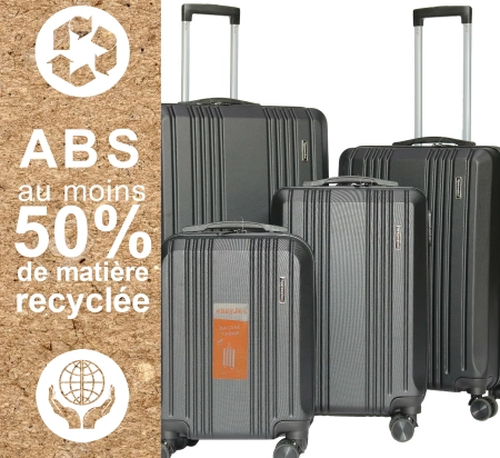 Valise RAY • ABS recyclé