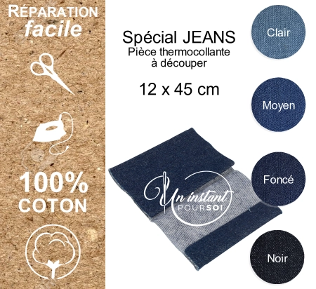 Pièce de réparation JEANS thermocollante